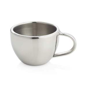 Drinkware <b>Coffee</b> Mug Silver Color Stainless Steel Shiny Polished Handmade Tabletop <b>Coffee</b> Mugs Tea & Espresso Gift <b>Coffee</b> Mug - Product Image 4