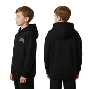 Sudaderas con Capucha para Niños, Ropa de Invierno, Forro Polar, Estilo Urbano, Ecológicas, Hechas a Medida - Product Image 3