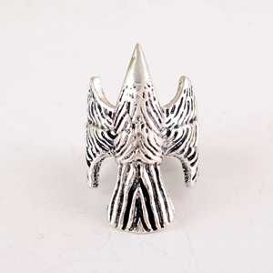 Unique Latest Eagle Brass <b>Ring</b> Silver Plated Vintage Tribal <b>Chunky</b> Eagle Statement Handmade <b>Ring</b> Wholesale <b>Ring</b> For Men's - Product Image 1