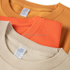 Venta al por mayor de camisetas de impresión por encargo en blanco 100% algodón peinado hombres camiseta al por mayor llanura camisetas a granel para hombre - Product Image 4