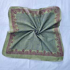 New <b>Scarf</b> Bandana Custom Print Silk <b>Head</b> <b>Scarves</b> Square Satin Hair <b>Scarf</b> Bandanas for Women silk satin custom printed square - Product Image 2