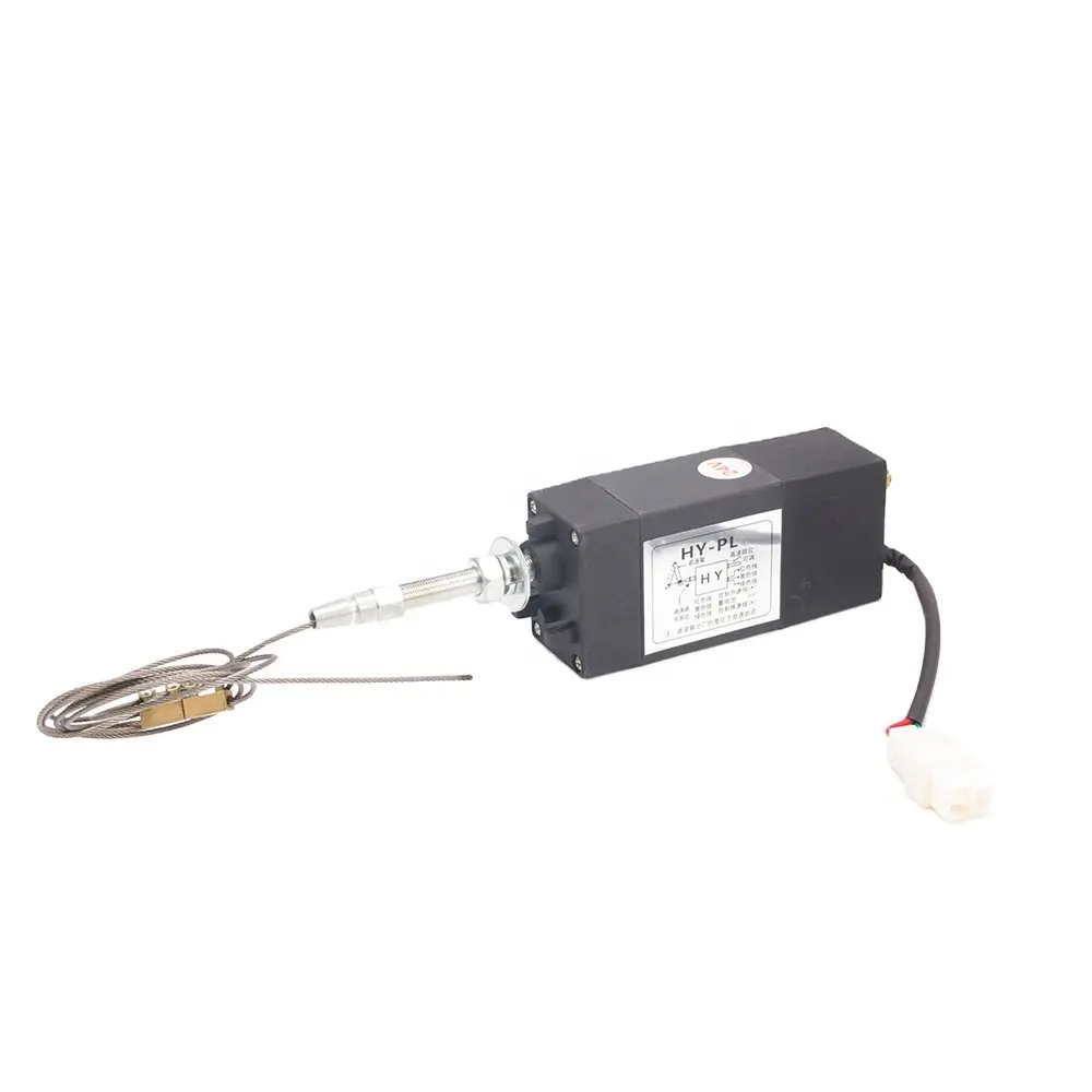 12V 24V เครื่องกำเนิดไฟฟ้าดีเซลไฟฟ้าคันเร่งควบคุม flameout HY-PL HY-PT XHZ-PL