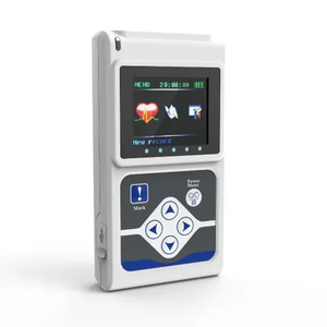 Moniteur <span class=keywords><strong>Holter</strong></span> ECG portable 24h à 12 dérivations Vet ZY-TLC5000 avec analyseur logiciel PC gratuit, réutilisable et écologique - Product Image 4