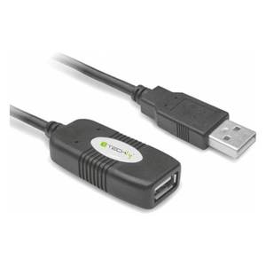 Cable de Extensión USB 2.0 de 10 m, Color Negro Activo, Cable de Datos IUSB REP10TY - Product Image 2