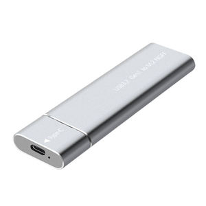 กล่องใส่ SSD M.2 NGFF USB3.0 ความเร็ว 5Gbps พร้อมอะแดปเตอร์ Type-C ภายนอก กล่องโลหะสำหรับใส่ SSD M.2 NGFF - Product Image 2