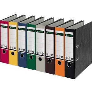 Leitz Eco-friendly A6 Paperboard File <b>Folder</b> with Recycled Paper Outer Lamination & 80mm DIN <b>A4</b> Binder - Product Image 3