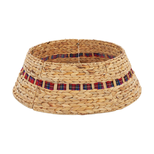 Collar de árbol de Navidad de jacinto de agua más vendido, suministros de decoración navideña hechos a mano de artesanos vietnamitas B2B - Product Image 1