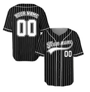 Ropa deportiva transpirable de béisbol y sóftbol hecha a medida OEM con sublimación Digital cosida con su propio diseño - Product Image 6
