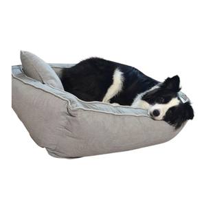 ที่นอนสัตว์เลี้ยงลายพิมพ์ทันสมัย วัสดุโพลีเอสเตอร์นุ่ม ซักล้างได้ ถอดออกได้ ป้องกันการกัดแทะ ใช้ได้ทั้งภายนอกและภายในบ้าน พร้อมซิปปิด - Product Image 6