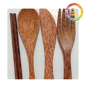 Viet Nam coconut spoon/chopsticks/<b>forks</b> | Eco-friendly and easy to clean - Product Image 4