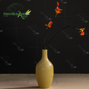 Recién llegado, hecho a mano jarrón de bambú, laca Natural colorida, pieza de acento sostenible para el hogar para uso decorativo, OEM personalizable - Product Image 6
