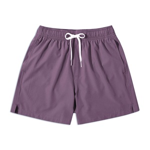 Pantalones cortos de tabla para hombre, pantalones cortos de lona Vintage para tabla de Surf, tela de LICRA antiarrugas, cintura media, duraderos, ropa de playa - Product Image 3