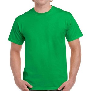 T-shirt de sport à col rond en polyester et coton, vêtements pour hommes de haute qualité, taille plus, logo imprimé sur le devant, respirant, séchage rapide - Product Image 4