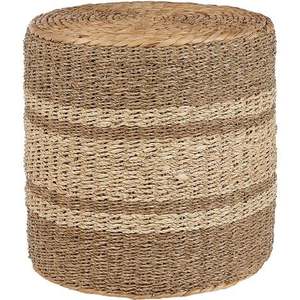 Pouf pliable moderne de haute qualité en jonc de mer naturel, décoration d'intérieur pour appartement, OEM personnalisé, fait main au Vietnam pour Noël - Product Image 5