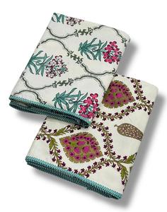 Soft Quality 2-Piece Quilt Indian Handmade Sanganeri Block Print Warm Comforter <b>Blanket</b> for Bedroom Washable Home Hotel Use - Product Image 2