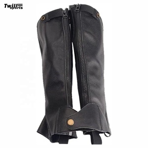 Personalizar Hombres y Dama Cuero Equitación hasta la rodilla mujeres vaquero cuero Caballero botas Botas de lluvia - Product Image 5