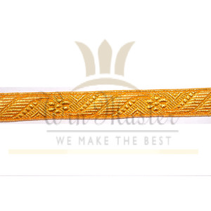 Trenza de estilo Regimental para disfraces y vestidos de uniformes | Adorno de encaje trenzado de alta calidad para uniformes ceremoniales - Product Image 3