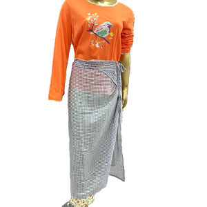 ชุดว่ายนํ้าผ้าโพลีเอสเตอร์ลายทางลายเสือดาวลายสัตว์ชุดว่ายน้ำทำจากอินเดีย1ชิ้น - Product Image 1