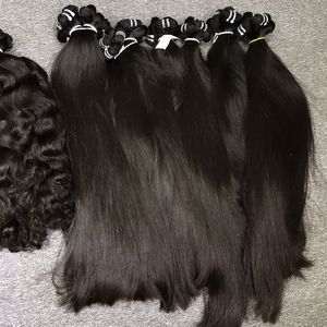 Haute qualité 100% vierge naturelle droite pour les extensions de cheveux crus vietnamiens de qualité couleur claire teint couleurs cheveux humains - Product Image 6