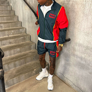 Chándales cortavientos para hombre de diseño personalizado 2025 chándales cortavientos de alta calidad de nailon 100% para hombre - Product Image 6