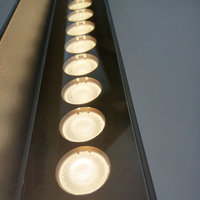 Éclairage de façade de décoration extérieure de bâtiment IP65 High Rise DMX RGB LED Linear Wall Washer Light for Architectural