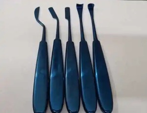 Tastan Cakir Micro scie nasale Instruments de rhinoplastie poignée d'ascenseur en acier inoxydable 5 pièces ensemble par Zuol - Product Image 2
