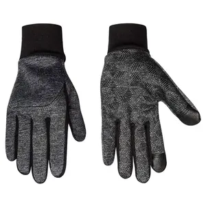 Gants de football Max Pro de haute qualité, coupe-vent d'hiver, chauds, en polyester jacquard, pour hommes, vente en gros, utilisation à vélo, avec logo personnalisé - Product Image 2