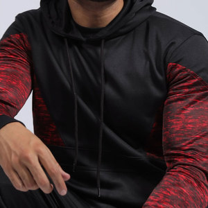 Conjunto Deportivo Personalizado Elástico para Hombre, Ropa de Entrenamiento de Algodón, Conjuntos Deportivos al por Mayor, Ropa Deportiva de Diseño, Ropa Urbana - Product Image 2