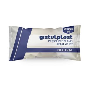 Film de libération personnalisable en PP blanc perle de 40 microns, impression de logo de fruits et légumes neutres souples pour film plastique alimentaire - Product Image 2