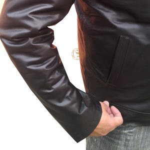 Veste de moto en cuir de haute qualité Personnaliser les vestes en peau de vache pour hommes - Product Image 6
