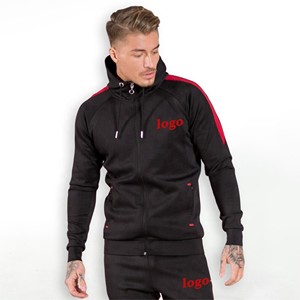 Design personnalisé multi-poches fermeture éclair délavé à l'acide sweat à capuche brodé vintage ensemble sweat à capuche et pantalon délavés avec fermeture éclair pour hommes survêtements - Product Image 2
