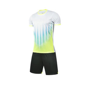 Kit de football unisexe de style américain de qualité supérieure ensemble de football entièrement personnalisable ensemble d'uniformes à séchage rapide respirant évacuant l'humidité - Product Image 6