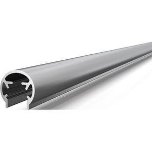 ATHMER Silver Anodized Furniture <b>Hardware</b> BS-BU-20K+ Band Side with Finger Protection Profile Length 1980mm Band 19mm - Product Image 1