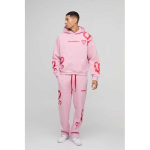 เสื้อมีฮู้ดผ้าฝ้าย100% 400 GSM โอเวอร์ไซส์เสื้อสวมหัวเฮฟวี่เวทดีไซเนอร์ลายกราฟิกกำหนดเองได้ - Product Image 1