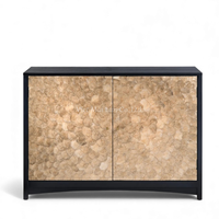Meuble de rangement moderne en nacre, incrustation artisanale de coquillages, pour la décoration du salon, livraison au Vietnam incluse
