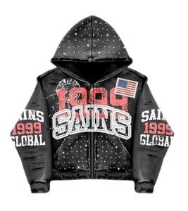 Sudadera con capucha y bolsillo frontal unisex personalizada, Jersey deportivo, pantalones de chándal con capucha, chaqueta deportiva de invierno, fabricantes - Product Image 1