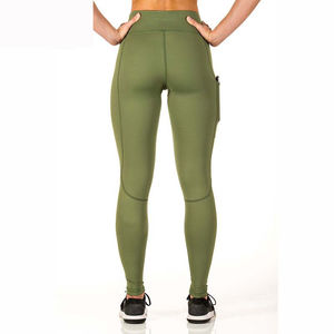 Wholesale Sexy High Waisted Workout <b>Legging</b> <b>With</b> <b>Pockets</b> For Women Supplex Yoga Pants - Product Image 2
