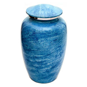 Urne de cendres pour adultes en métal fabriquée à la main d'excellente qualité pour les salons funéraires et les services commémoratifs disponibles à un prix abordable - Product Image 3