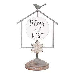 Escultura de Árbol de Acero Inoxidable Vintage, Hecha a Mano, Encanto Rústico, Diseño Contemporáneo, Accesorio Decorativo Perfecto para Mesa de Pasillo - Product Image 6