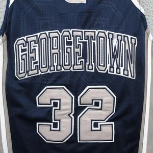 Спортивная винтажная баскетбольная майка синяя новейшая сублимационная Баскетбольная одежда профессиональный набор из <span class=keywords><strong>2</strong></span> предметов RRI-BU-10 - Product Image 5