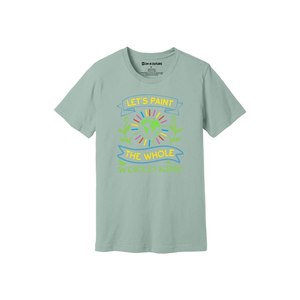 Gentillesse thèmes imprimer 100% coton tissu T-shirt 160-180 à lourd GSM 12 couleurs disponibles personnalisé votre propre conception et placement - Product Image 2