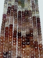 Perles de pierres précieuses rondes facettées naturelles M.Y.GEMS, 5 mm, qualité supérieure, multicolores, certifiées AIGS