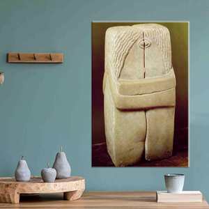 ภาพพิมพ์ศิลปะบนผ้าใบแบบนามธรรมสมัยใหม่ - การตกแต่งห้องที่หรูหราและเหนือจริง ห่อหุ้มอย่างดี - Product Image 1