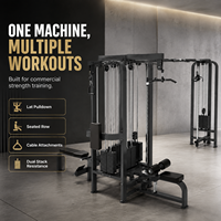 Fabricantes de Equipos de Gimnasio Comerciales Producen Máquinas de Entrenamiento Integrales para Cinco Personas