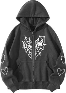 Ropa Urbana Unisex - Sudaderas con Capucha para Hombre, Sudaderas con Capucha de Spiderman para Mujer - Sudadera con Capucha Gráfica Extra Grande Estilo Vintage 2025 de Moda - Product Image 2