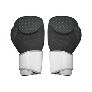 Gants de boxe en cuir PU Gants de boxe pour adultes de conception simple, résistants à la déchirure 8oz,10oz,12oz,14oz,16oz Emballage personnalisé unisexe PK - Product Image 2