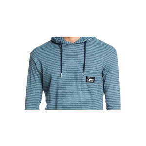 Felpa con Cappuccio Zermet da Uomo Quiksilver Blu Navy XX-Large 100% Cotone Lavorato a Maglia con Logo Ricamato 3D e Stampa Serigrafica - Product Image 2