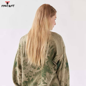 Nuevas llegadas, superventas, sudadera de manga larga, sudadera informal de algodón transpirable con hombros caídos - Product Image 5