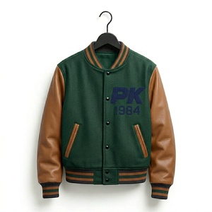 เสื้อแจ็คเก็ตวาร์ซิตี้ผู้ชาย/ผู้หญิง คุณภาพสูง ผลิตตามสั่ง ผ้าโพลีเอสเตอร์/คอตตอน สีพื้น ย้อมสีได้ตามต้องการ แห้งเร็ว ระบายอากาศดี เหมาะสำหรับฤดูหนาว - Product Image 3