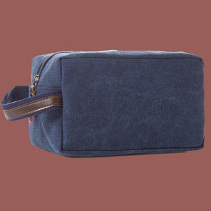 Custom Large Durable Leather for Toiletry Bag with Logo Zipper Makeup Bag Set <b>Pouch</b> Large Capacity - Product Image 6